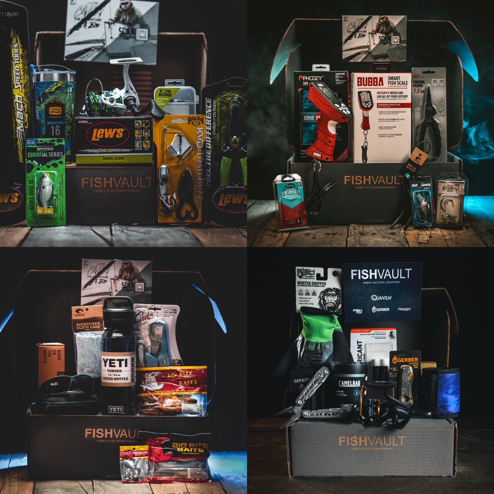 best monthly tackle subscription boxes FishVault ELITE Monthly Subscription