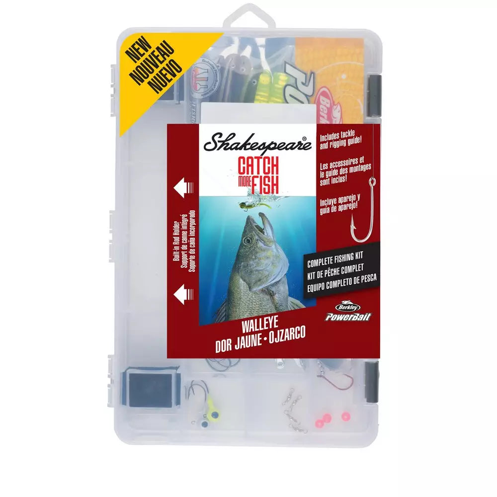 Shakespeare Catch More Fish - Walleye Kit