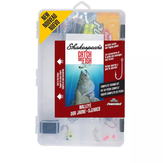 Shakespeare Catch More Fish - Walleye Kit